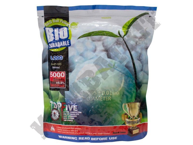 BIO BB Pellets 3200 x 20g White | Colt Airsoft Ammo | Kombatkit