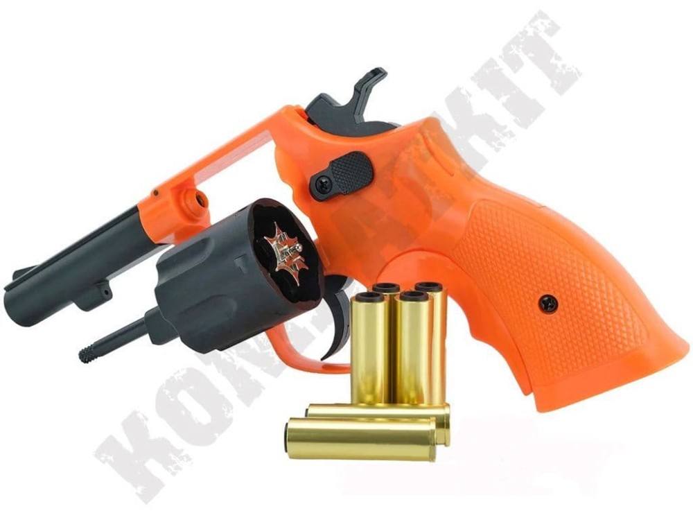 HG131 Model 10 gas airsoft revolver orange 2 tone | Kombatkit