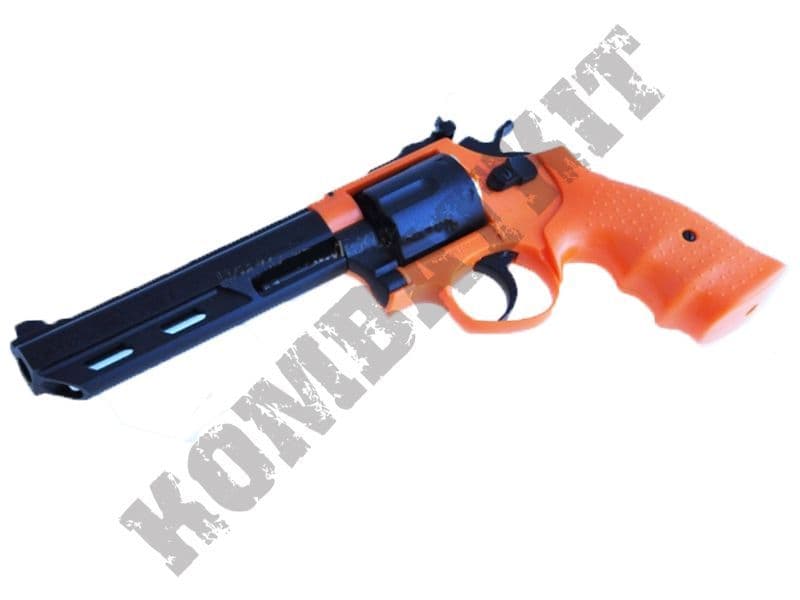 HG131 Model 10 gas airsoft revolver orange 2 tone | Kombatkit