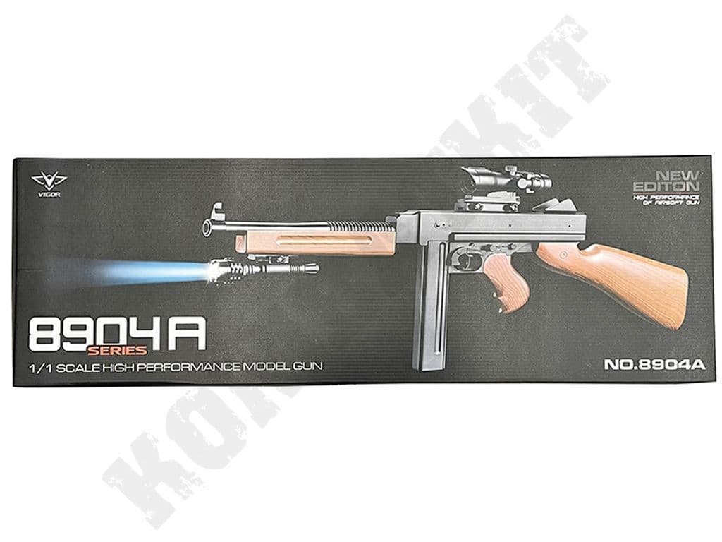 8904A airsoft rifle M1A1 spring BB gun black 2 tone | Kombatkit