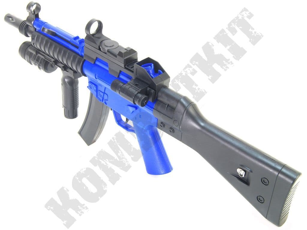 HY015B BB gun MP5 spring airsoft rifle black 2 tone | Kombatkit