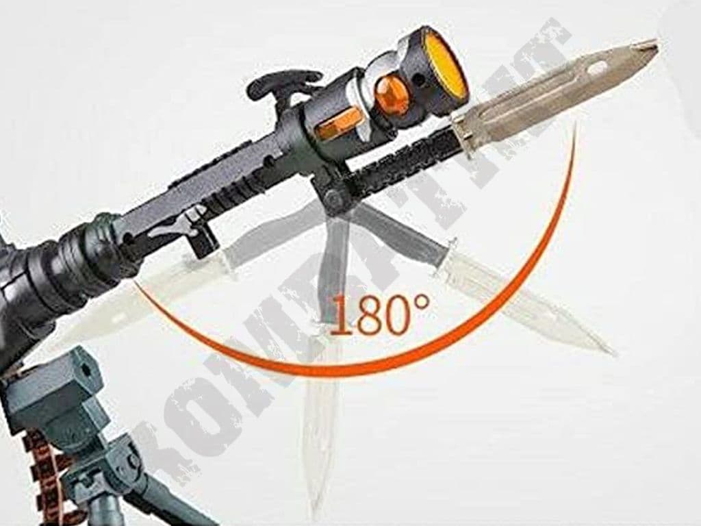 M249 Rifle B/o sound & lights toy gun DF-9218B | Kombatkit